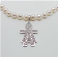 Pendente Aquaforte Donna Le Perle Di Giulietta in Perle Zirconia Q1214836 - Q1214836